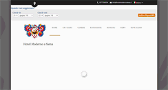 Desktop Screenshot of hotelmodernosiena.it